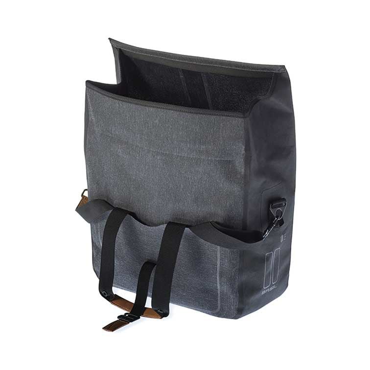 Sacoche de vélo Basil Urban Dry Business 20l gris