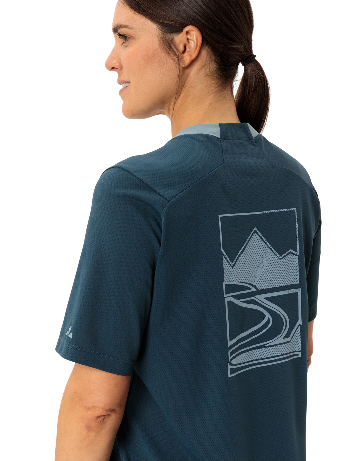 VAUDE Loamer Shirt Femme bleu