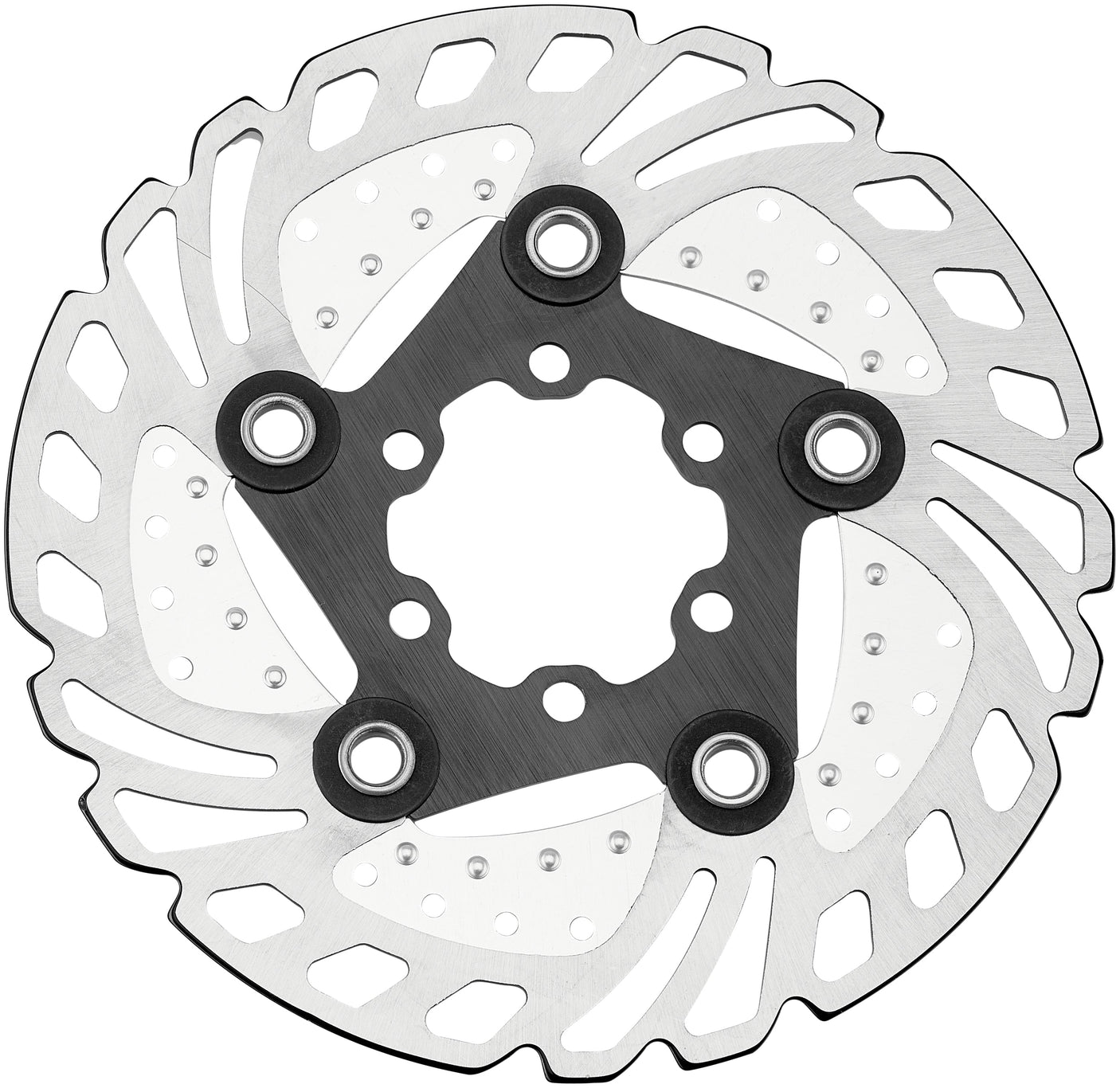 Reverse AirCon disque de frein 6 trous noir