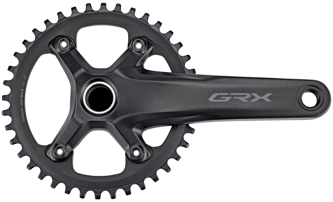 Shimano GRX FC-RX600 pédalier 1x11 40 dents noir