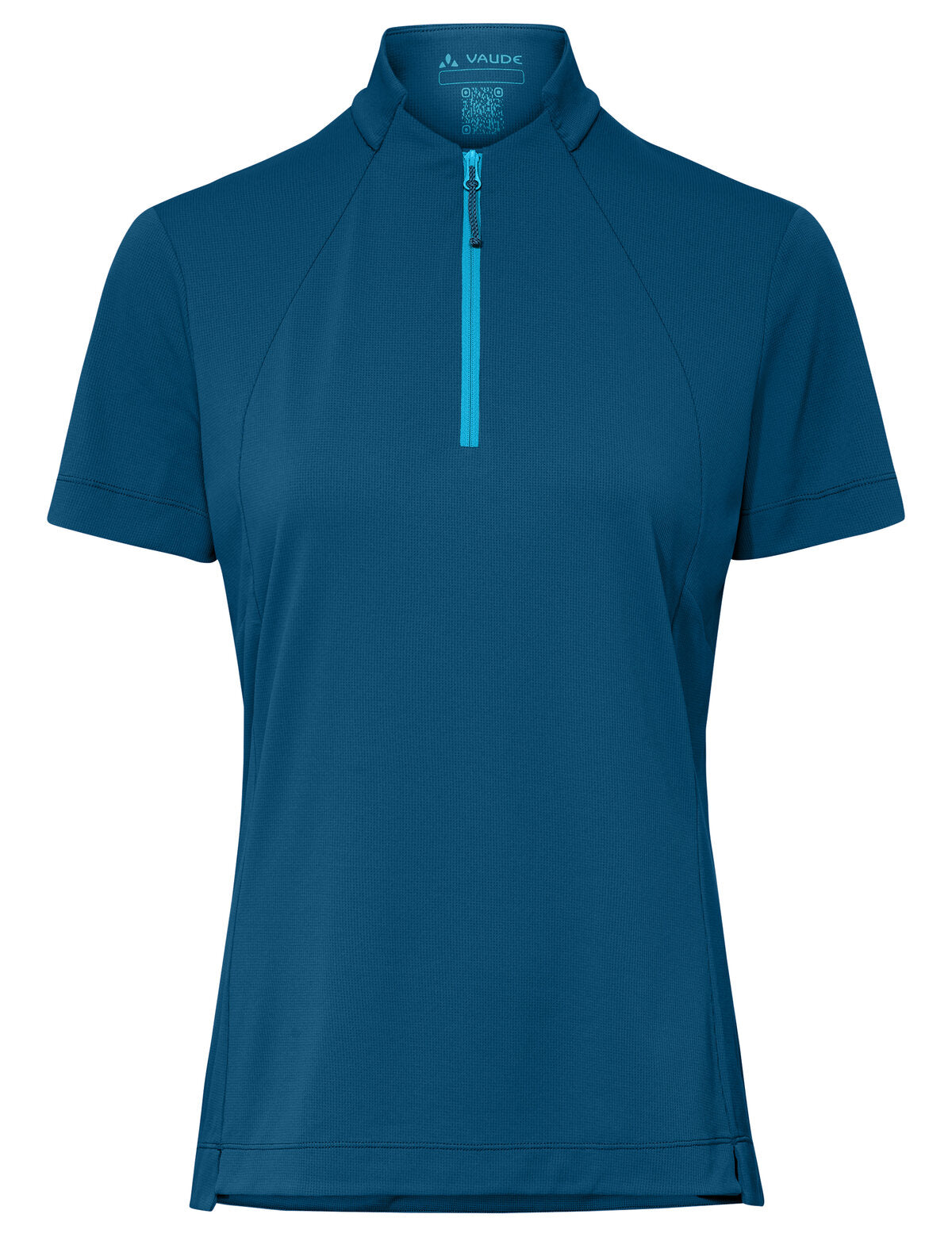VAUDE Women's Adlux HZ Shirt bleu rivage