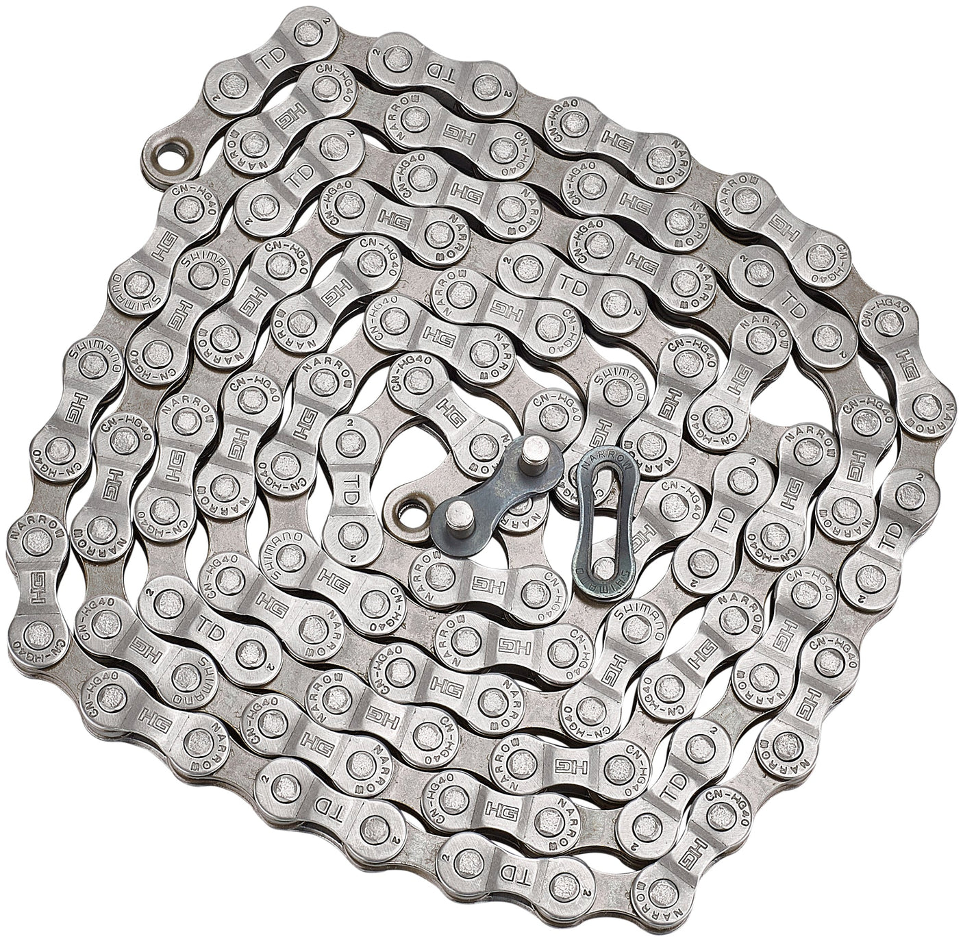 Shimano CN-HG40 chaîne 7/8 vitesses gris