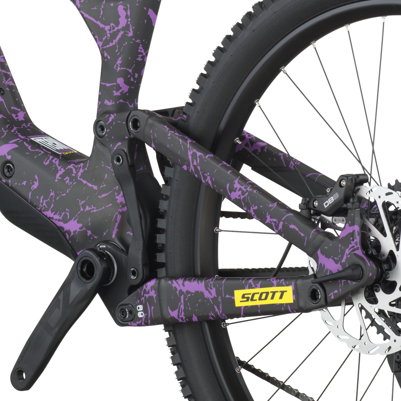 Scott Ransom 920 carbone noir/crackle violet