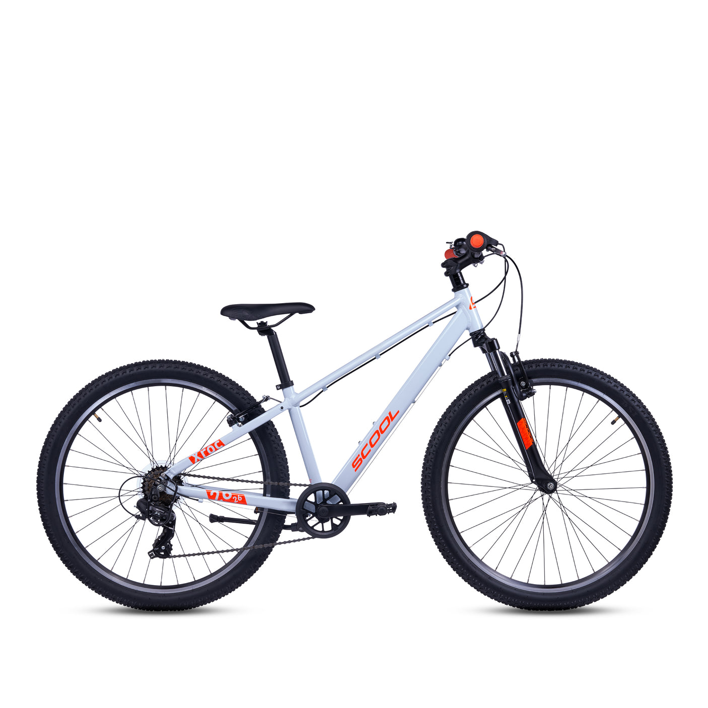 S'cool Xroc Pro 26-K7 Gris Ciel/Orange Néon