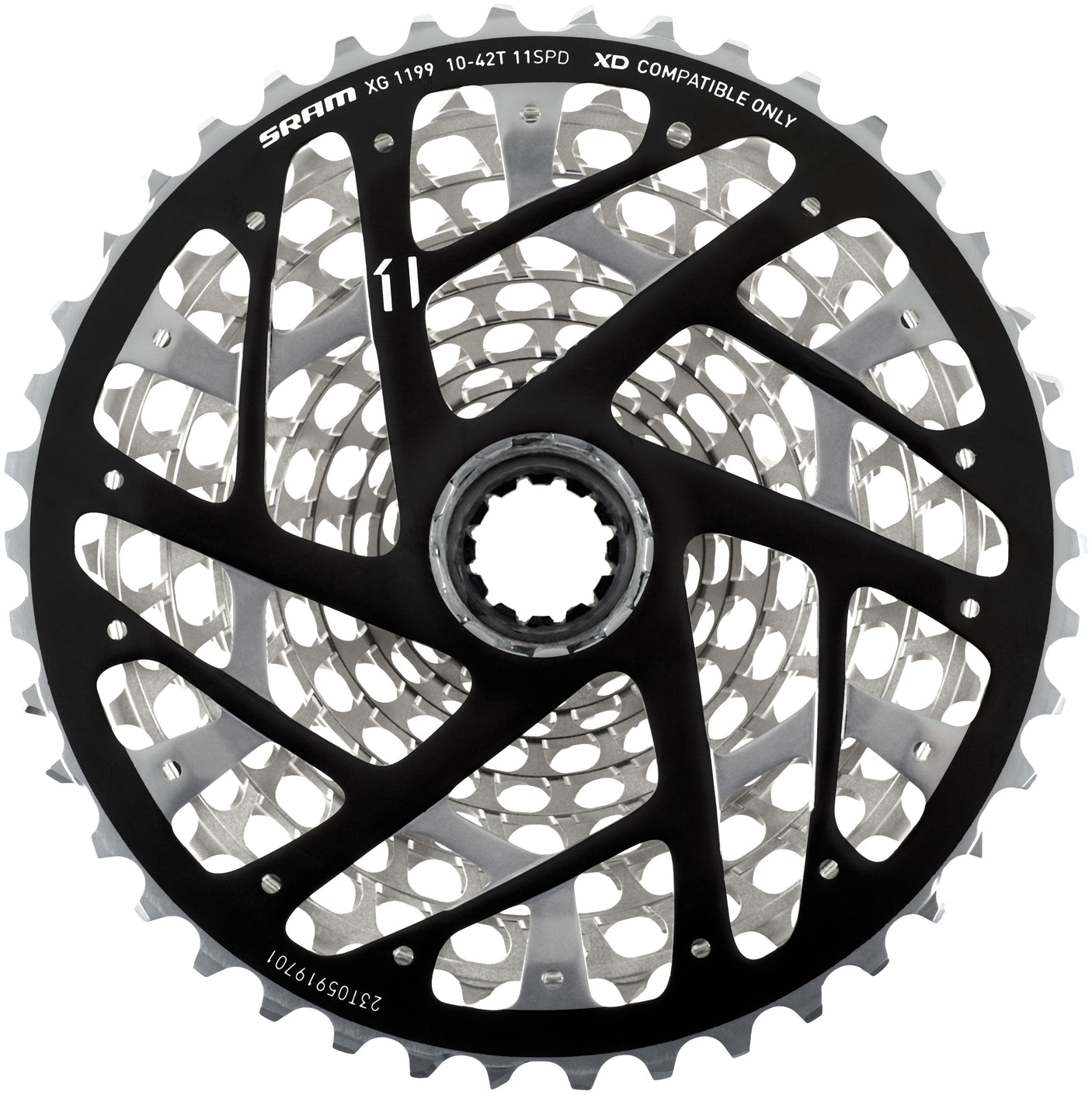 SRAM XX1 XG-1199 cassette 11 vitesses 10-42 dents argent