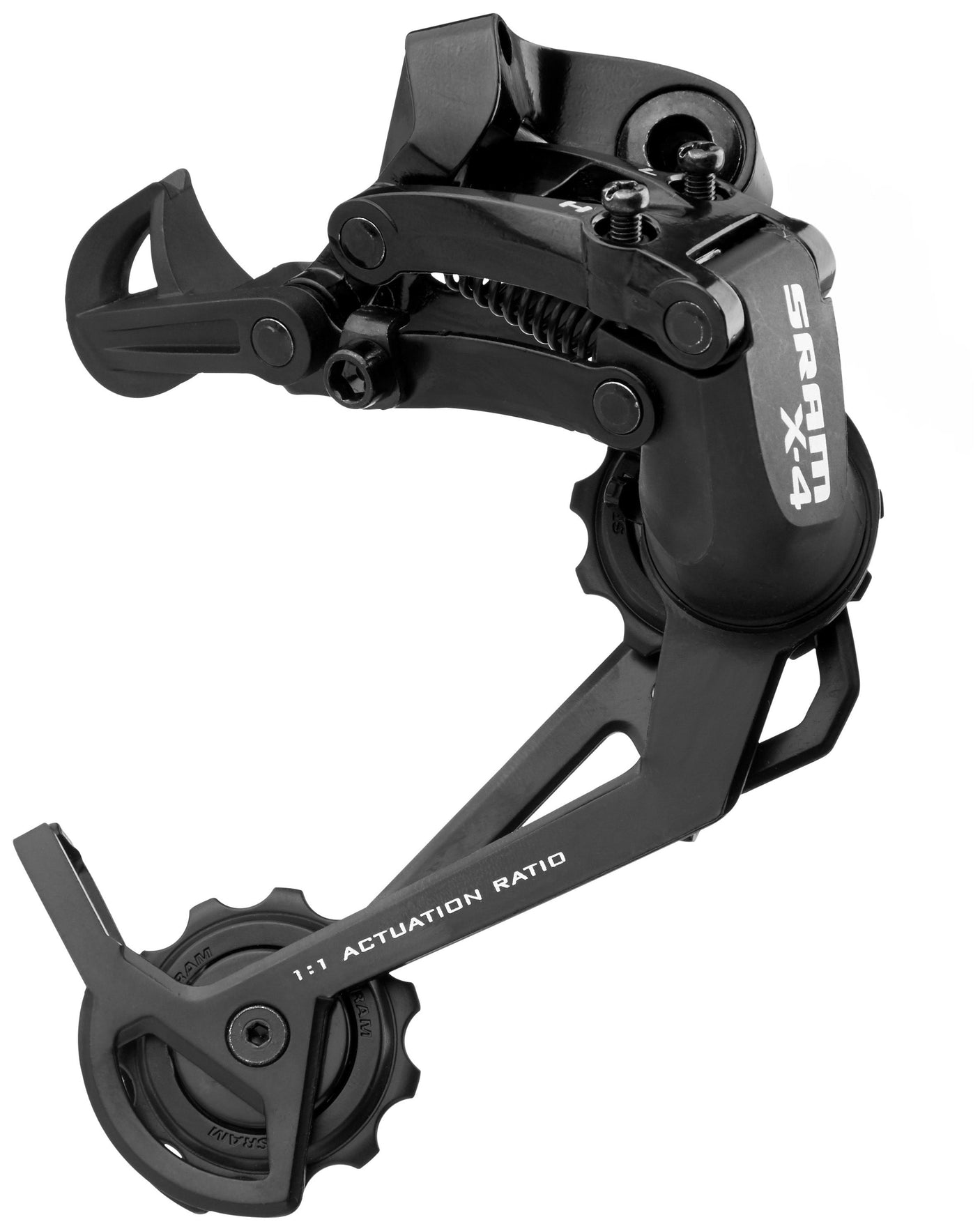 Dérailleur SRAM X4 8 vitesses cage longue noir