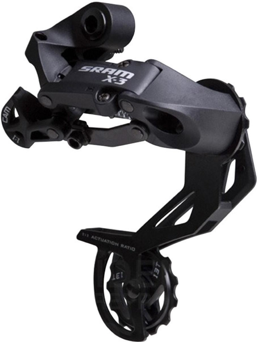 SRAM X3 dérailleur arrière 7/8 vitesses, chape longue, noir