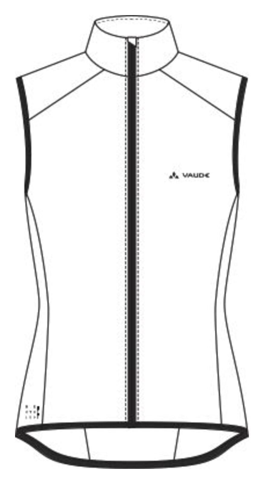 VAUDE Matera Air Gilet Femme blanc