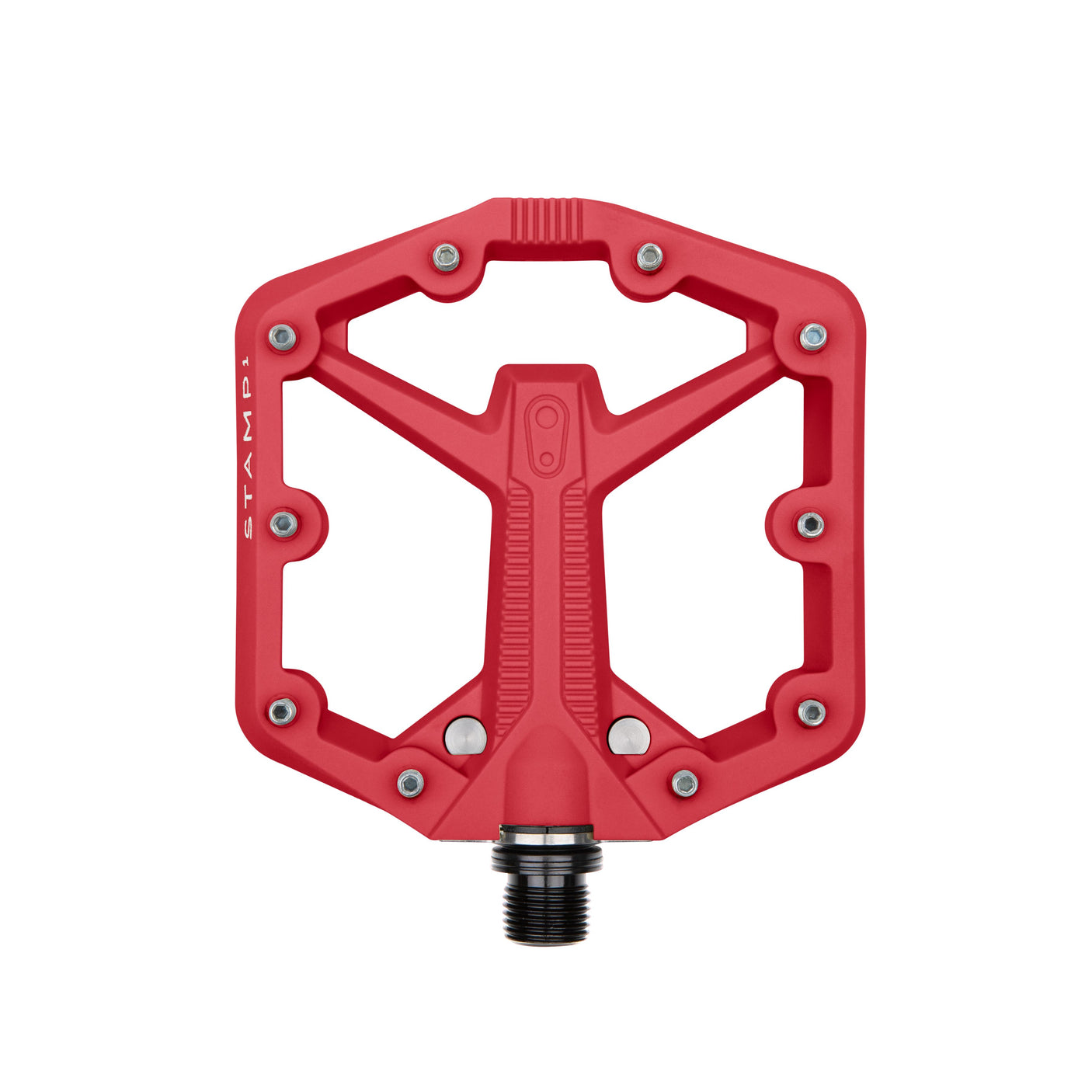 Crankbrothers Stamp 1 Gen 2 Small pédale plateforme rouge