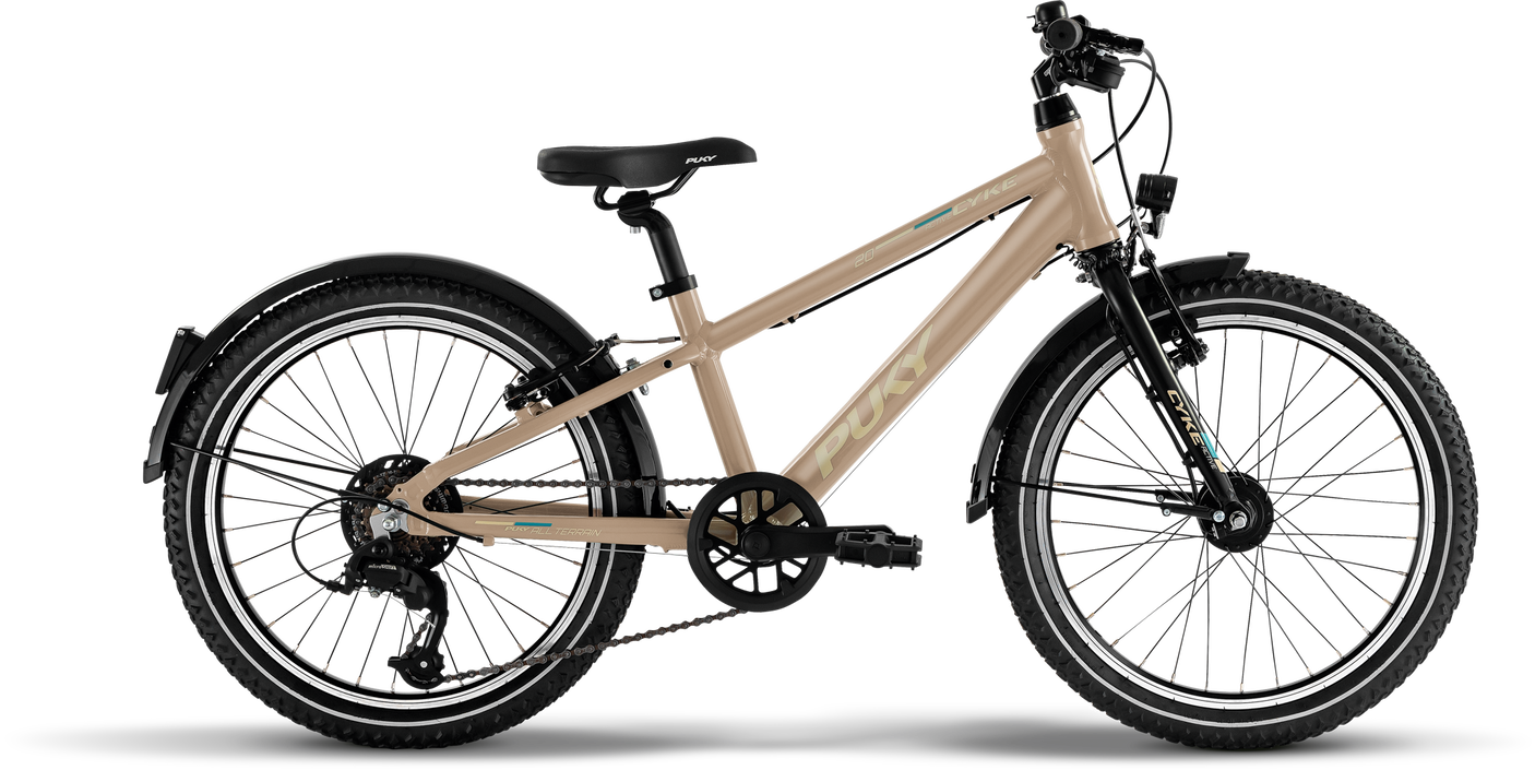 PUKY CYKE 20-7 Alu ACTIVE sable poussiéreux/noir (2025)