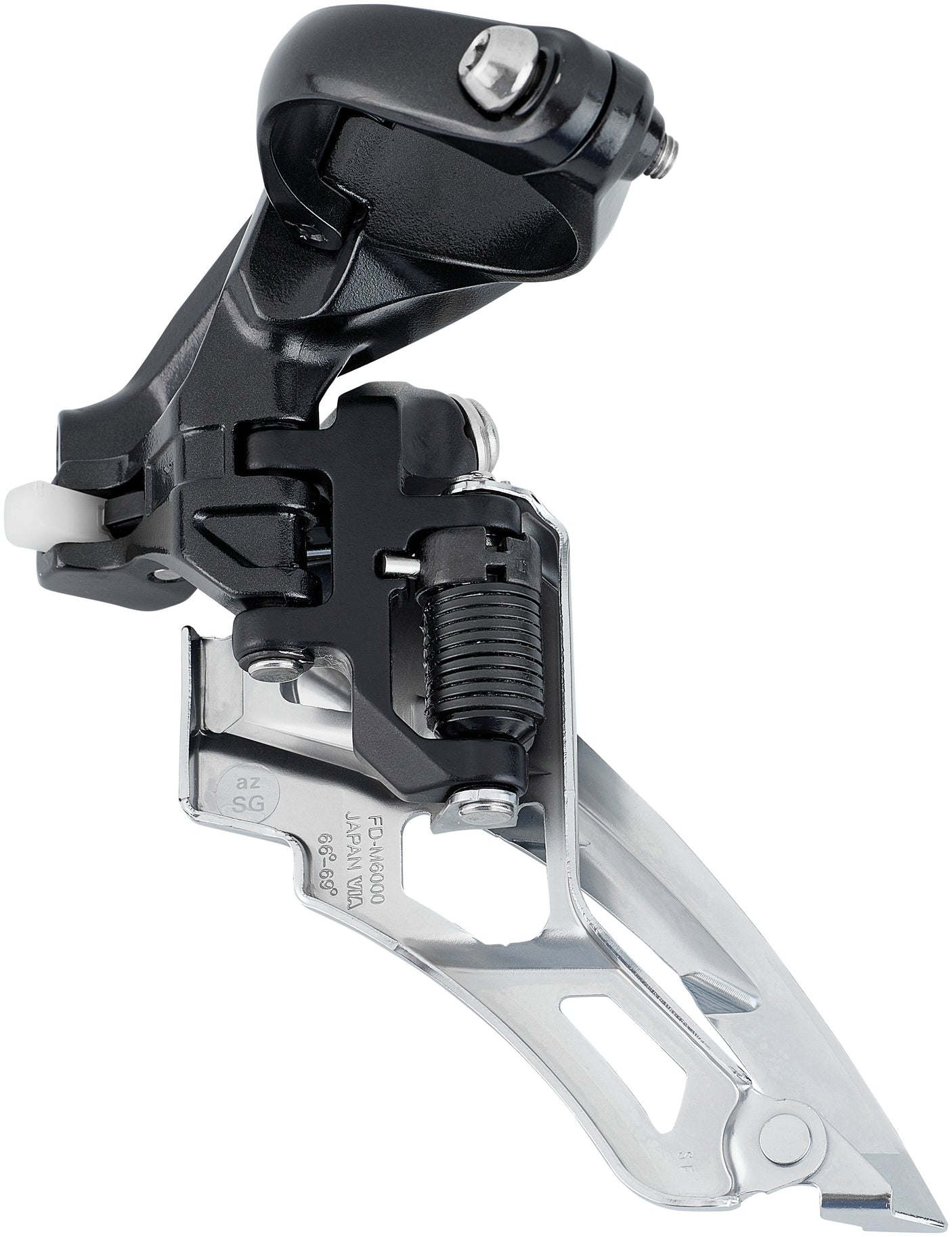 Shimano Deore VTT FD-M6000 dérailleur avant 3x10 vitesses Side Swing collier haut noir/argenté