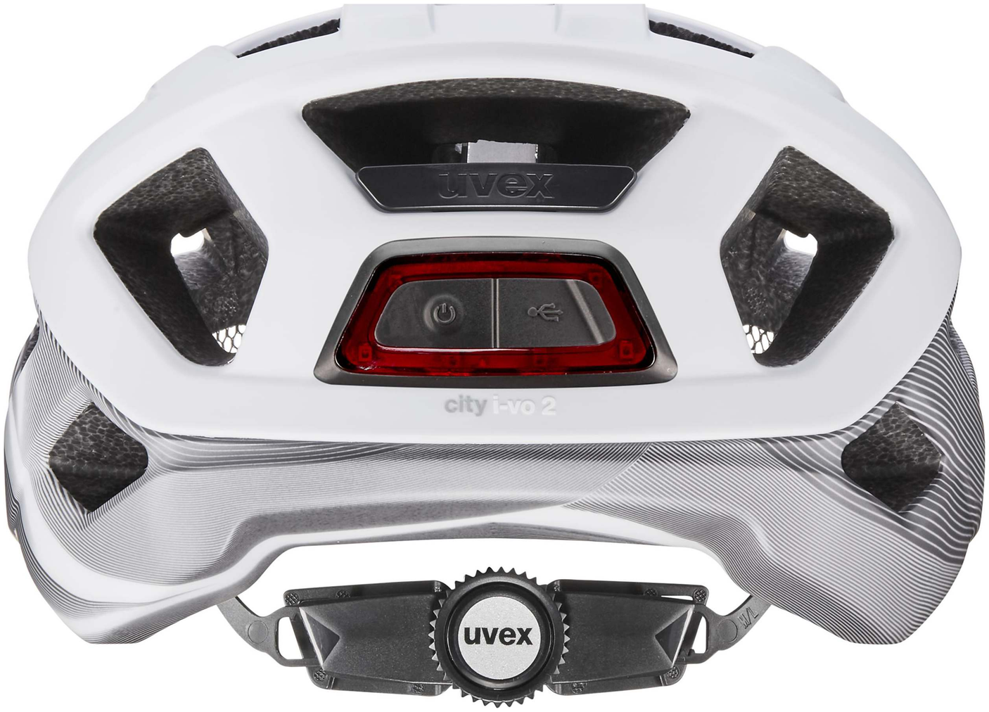 uvex City I-Vo 2 casque de ville blanc-argent mat