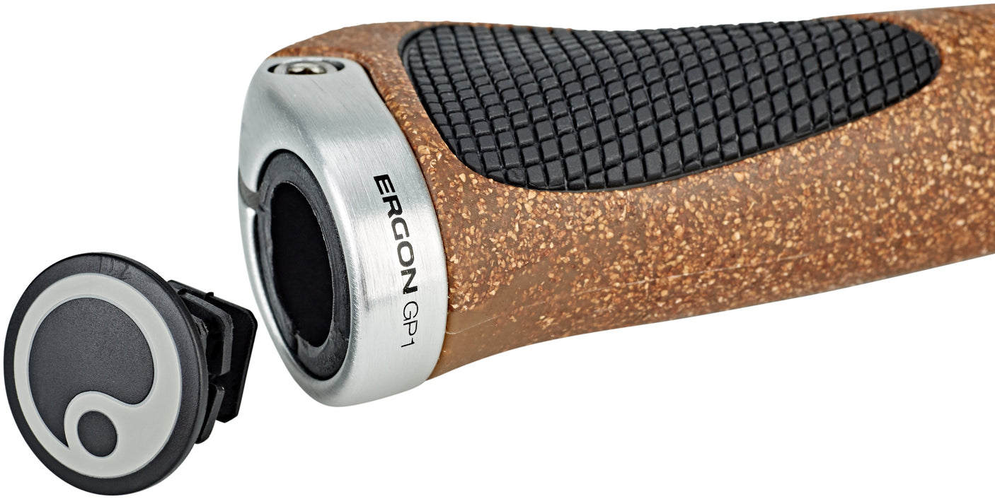 Ergon GP1 BioKork poignées marron/noir