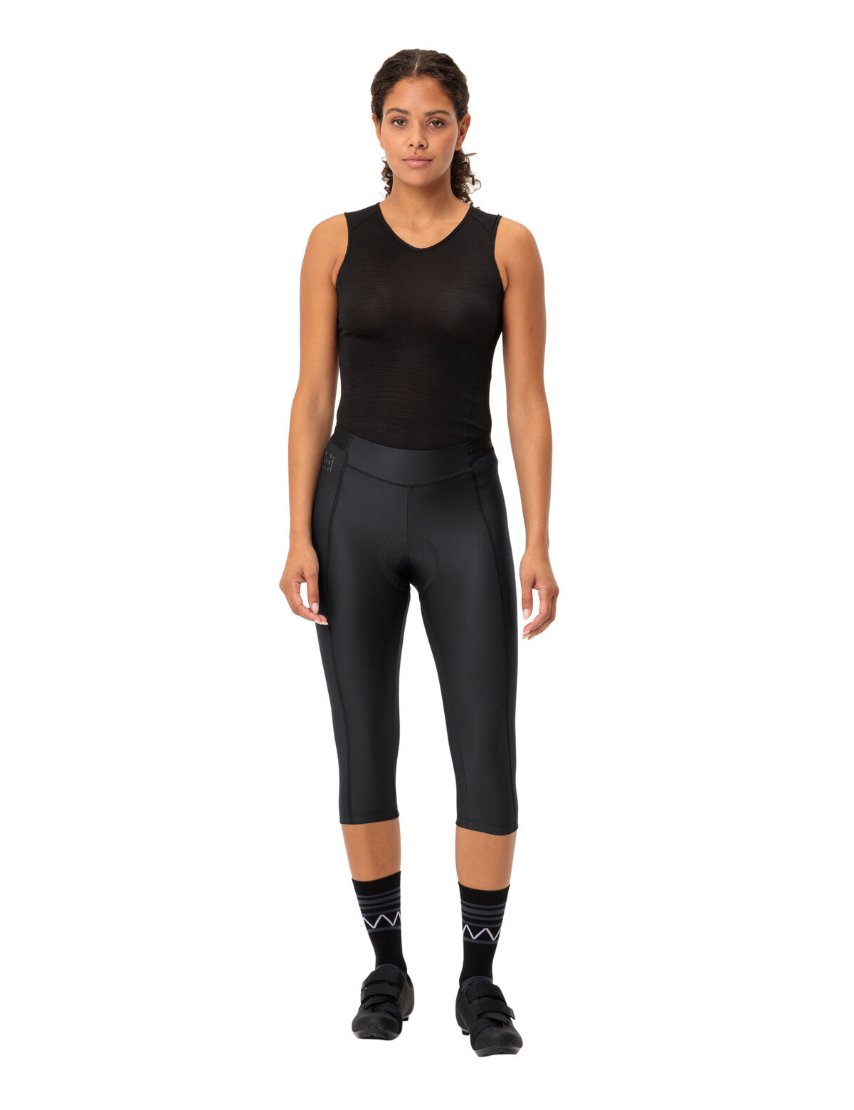 VAUDE Posta 3/4 Collants Femme noir