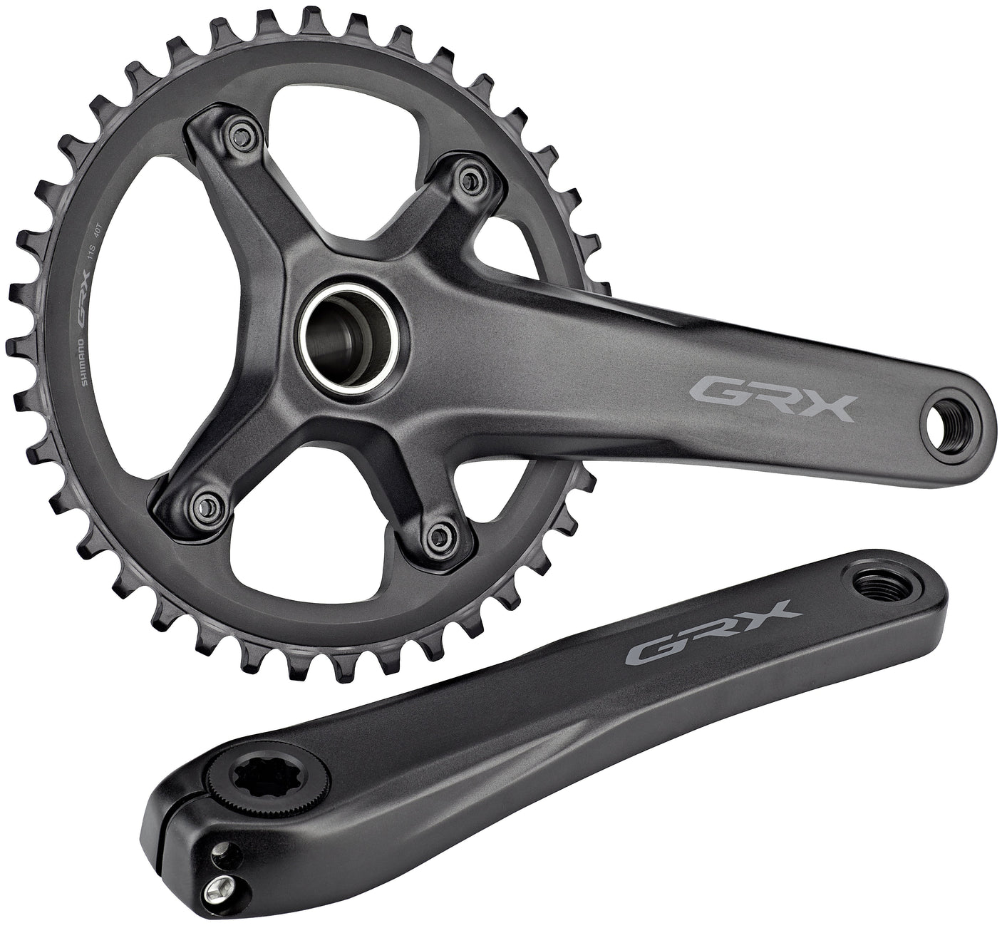 Shimano GRX FC-RX600 pédalier 1x11 40 dents noir