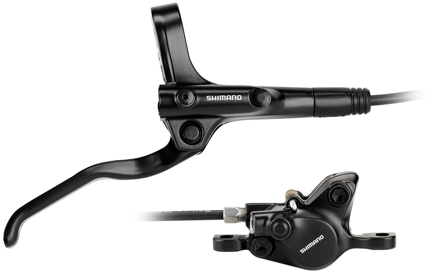 Shimano MT200 frein à disque AR PM B01S résine noir