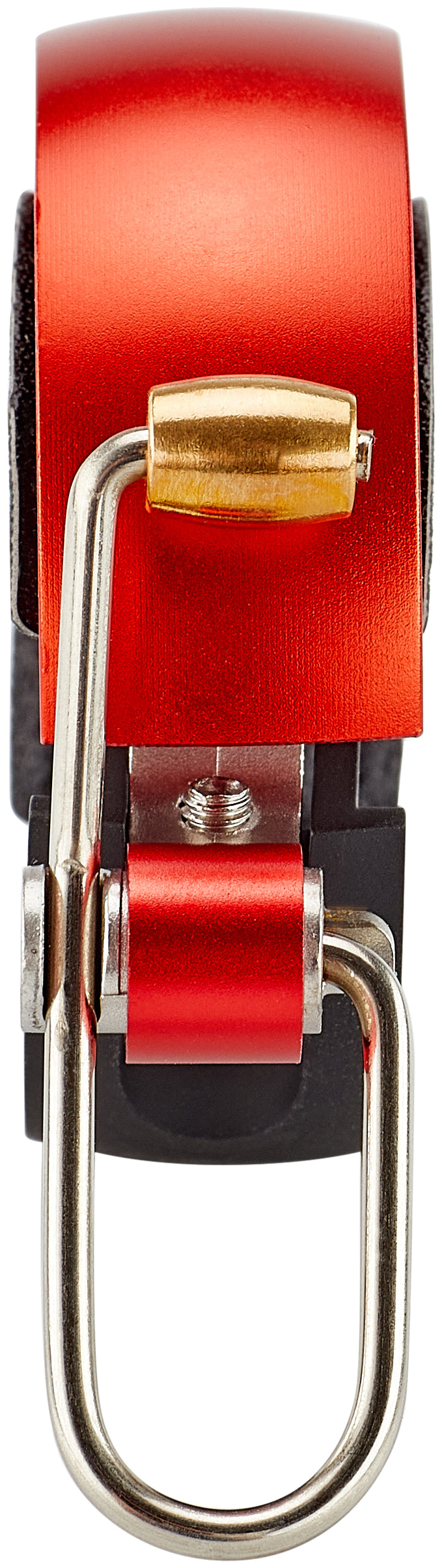 Knog Oi Luxe sonnette de vélo black/red