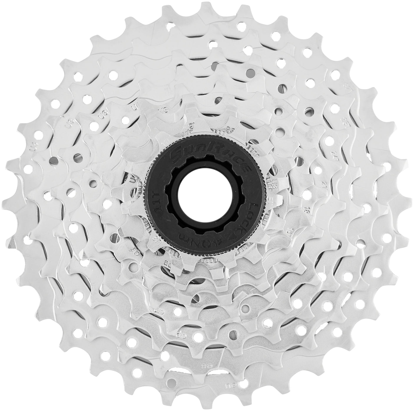 SunRace CSM96 cassette 9 vitesses argent