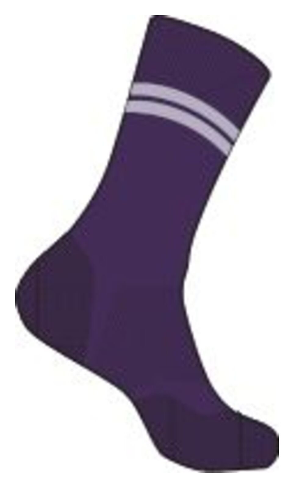 Chaussettes de vélo VAUDE Mid II violet