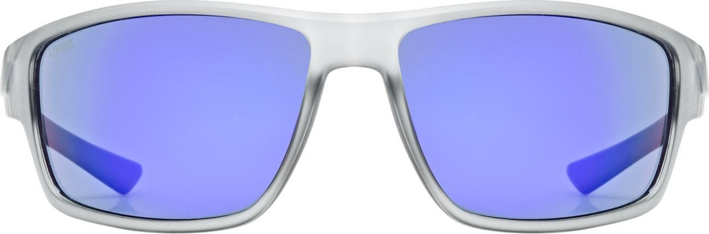 uvex Sportstyle 230 Lunettes de vélo Fumé Transparent / Miroir Bleu