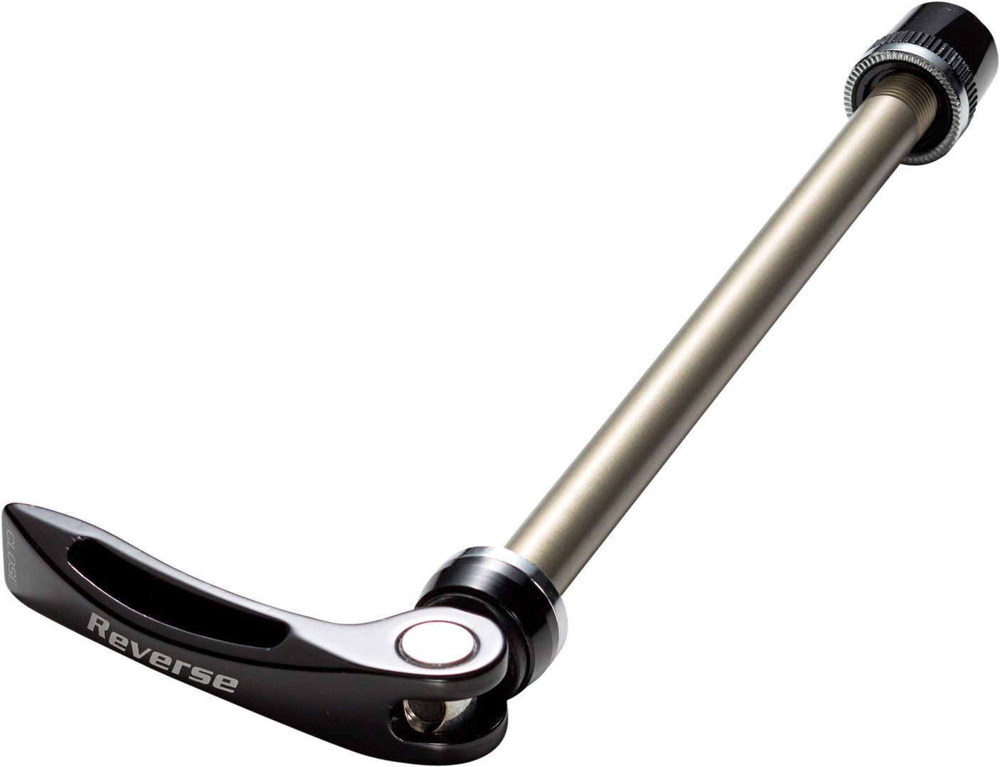 Reverse QR10 axe traversante rapide arrière pour moyeu 135mm aluminium noir