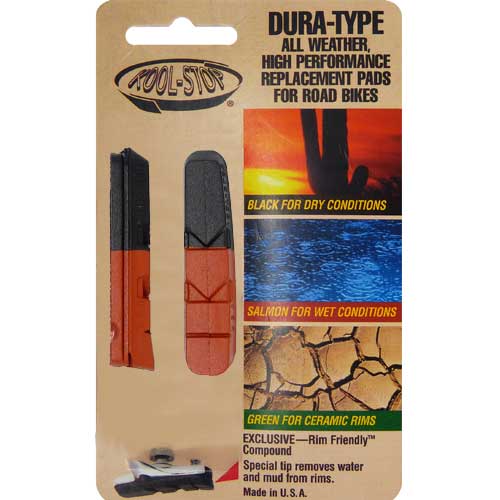 Kool Stop Dura Type plaquettes de frein double composé noir/rouge