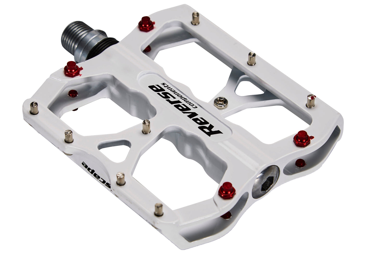 Reverse Escape pédales blanc