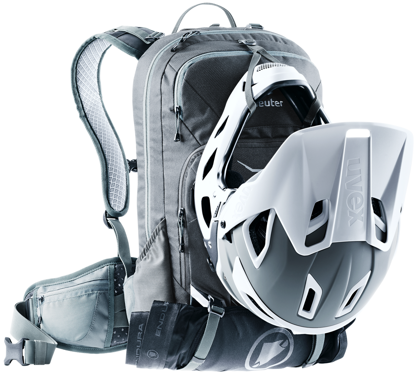 deuter Attack 16 sac à dos vélo gris