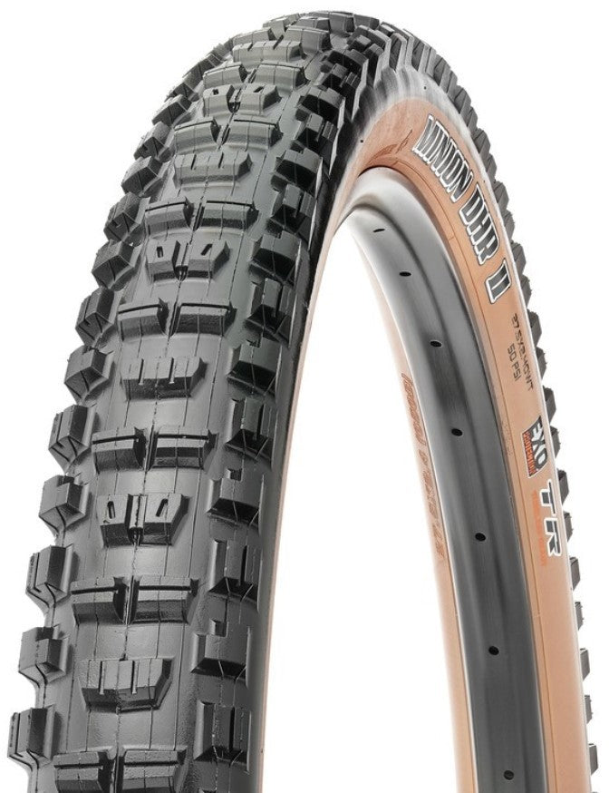 Maxxis DHR II Skinwall Pneu pliable 27.5x2.40" WT EXO TR Dual