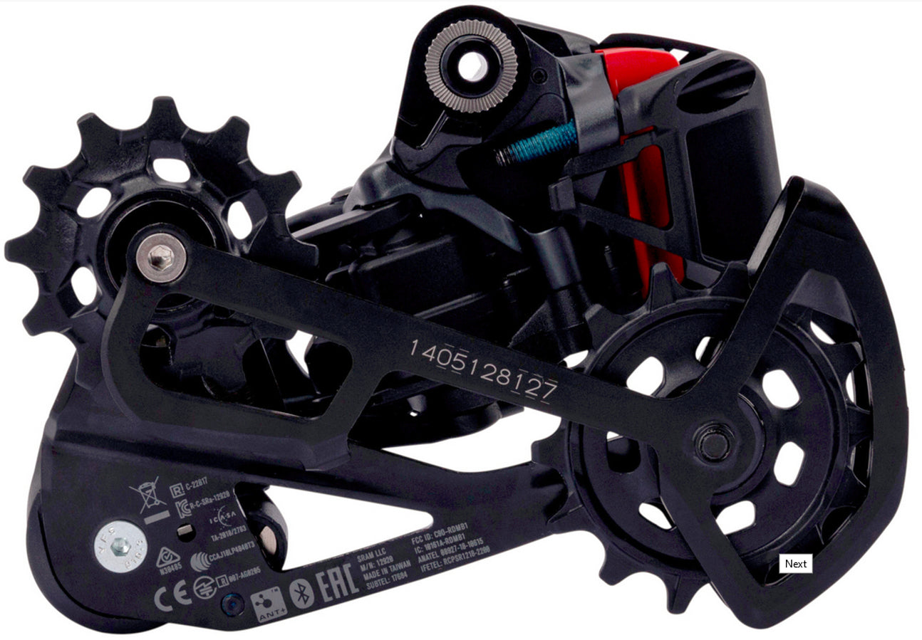 SRAM GX Eagle AXS dérailleur 12 vitesses 52 dents bleu