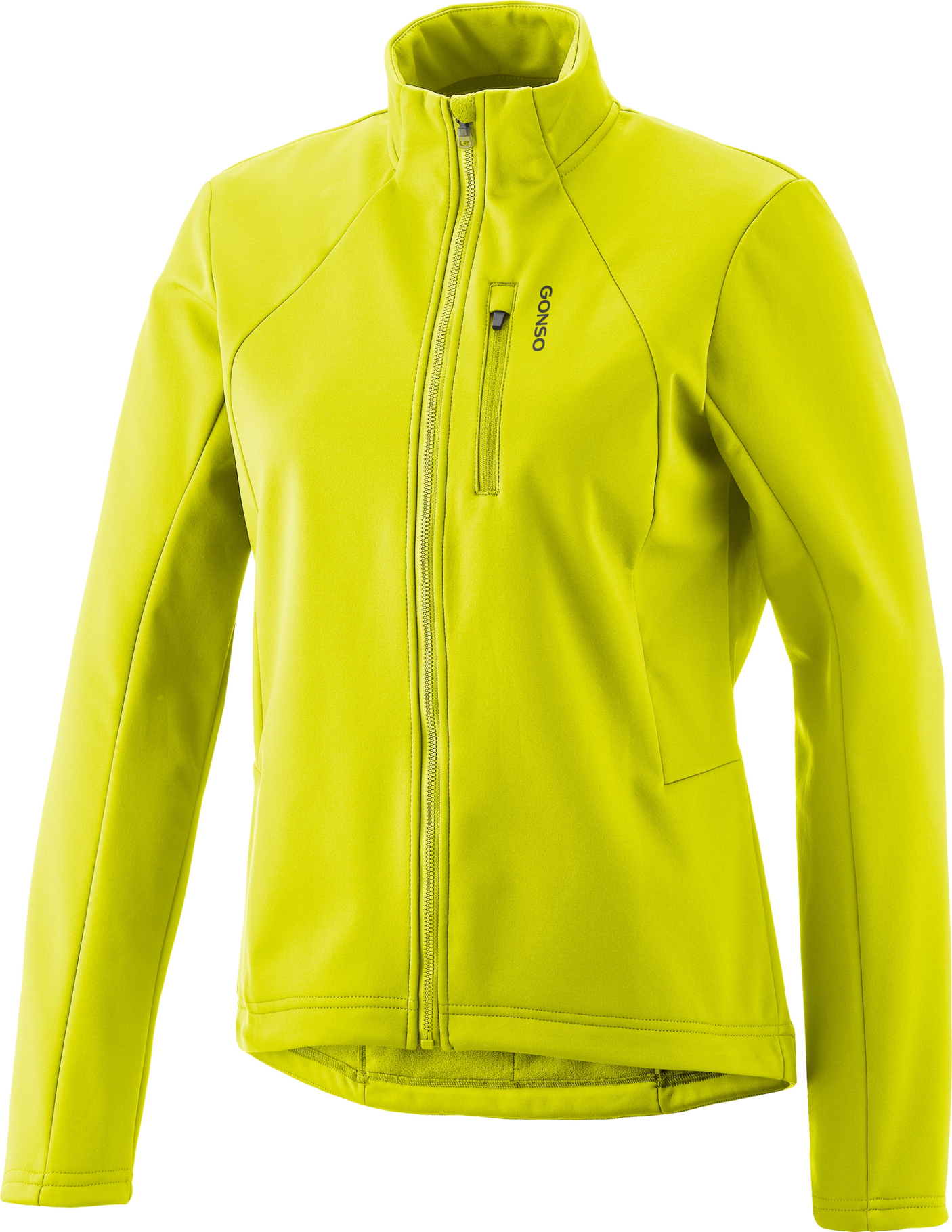 Gonso VESTE D'AVENTURE SOFTSHELL W jaune safety