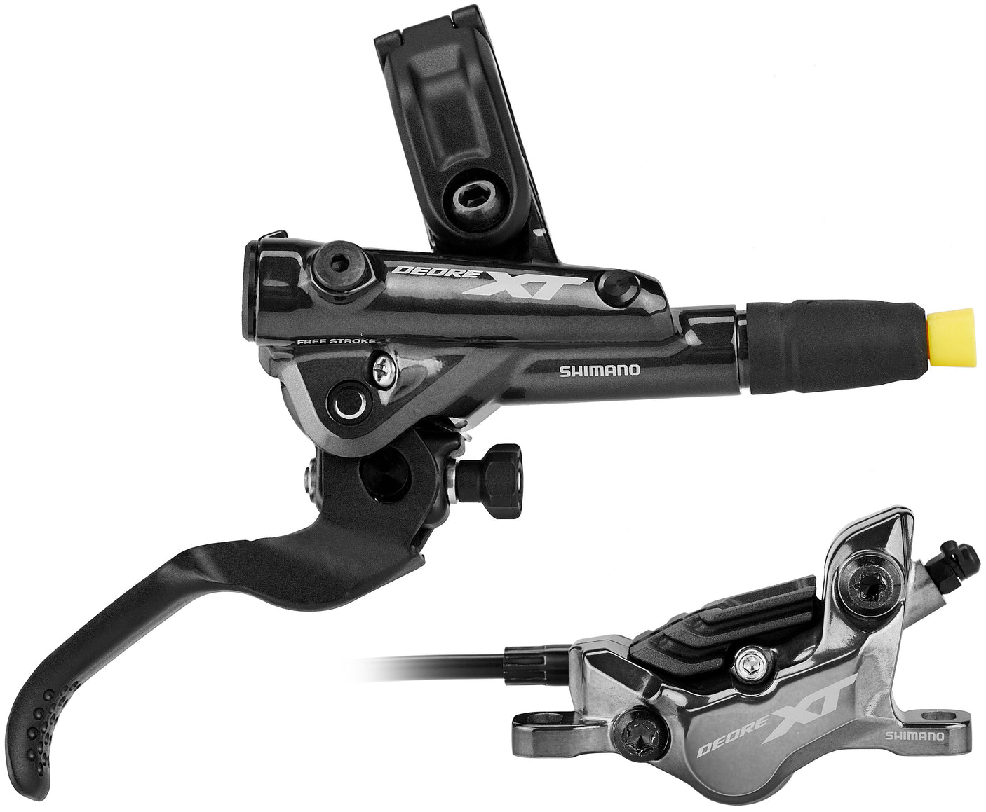 Shimano Deore XT BR-M8120 frein à disque I-Spec EV avec plaquette résine N03A arrière noir