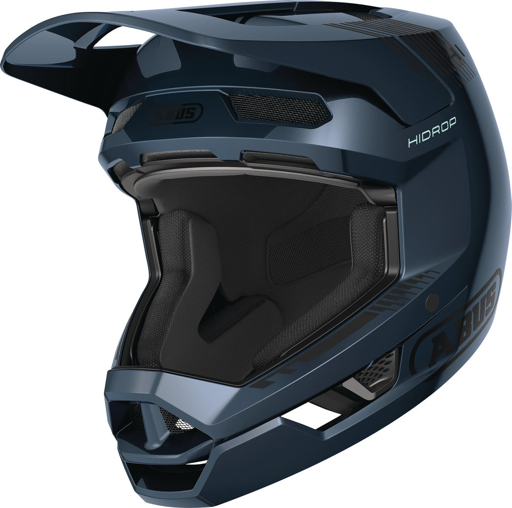 Casque ABUS HiDrop VTT bleu minuit