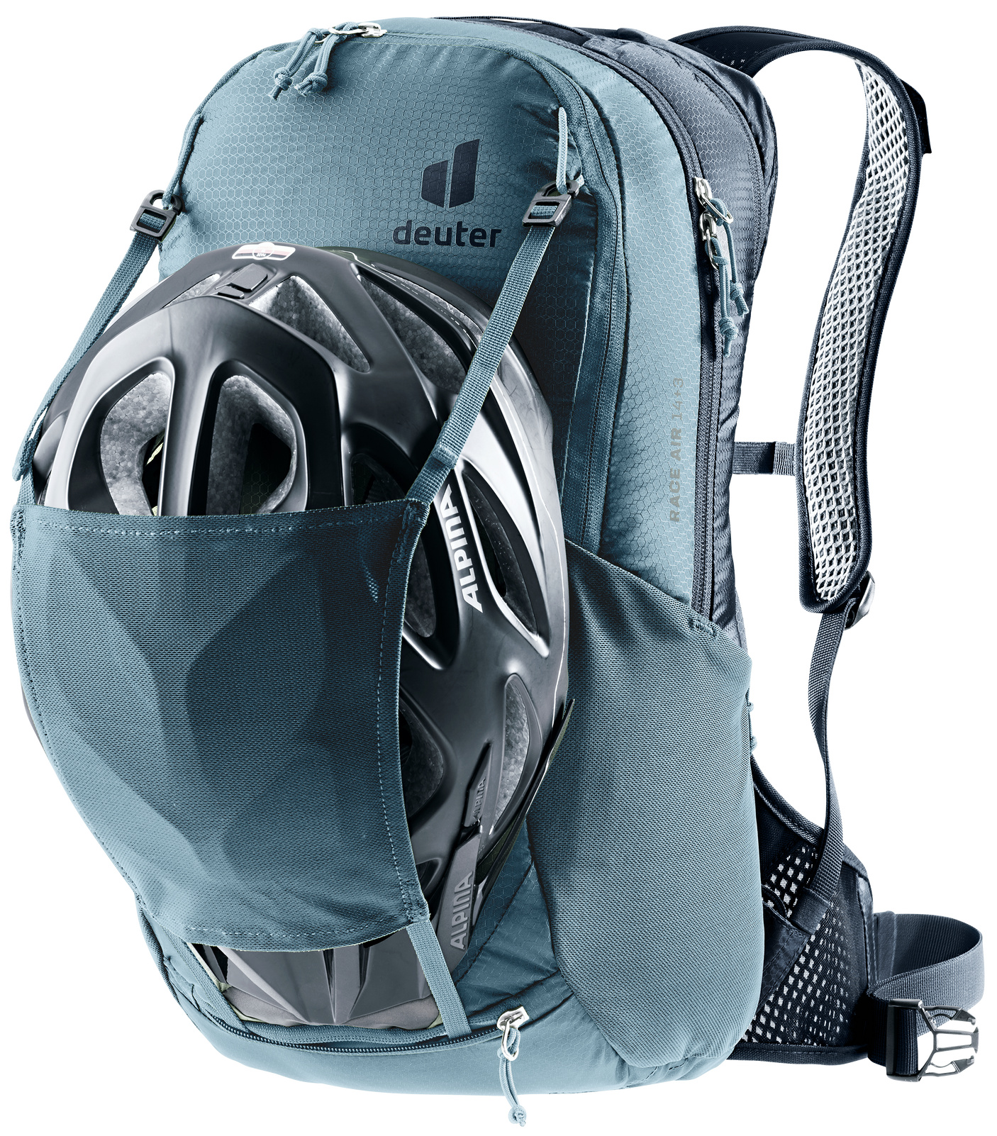 deuter Race Air 14+3 sac à dos vélo bleu
