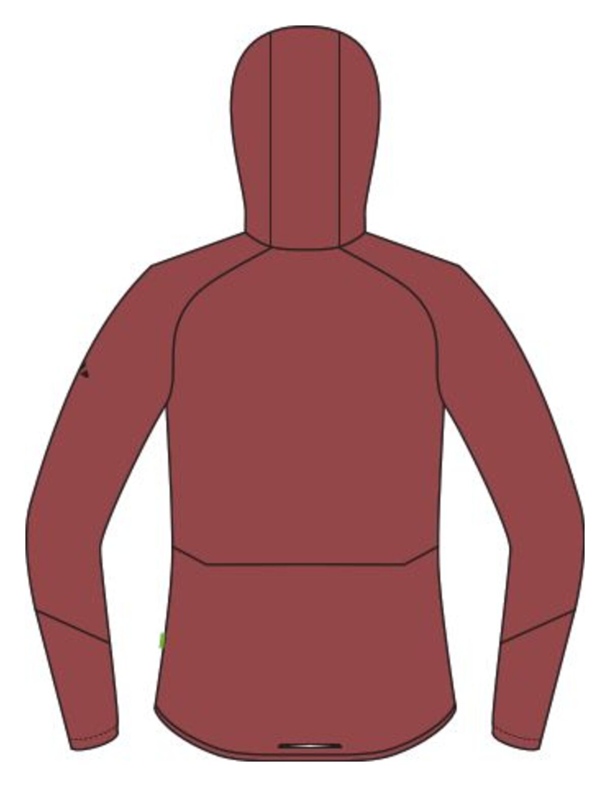 VAUDE Loamer Rain Jacket Femme orange