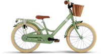 Puky YOUKE 18 Classic Alu (2026) | Vélo enfant 18 pouces | vert rétro – aktuelle Variante