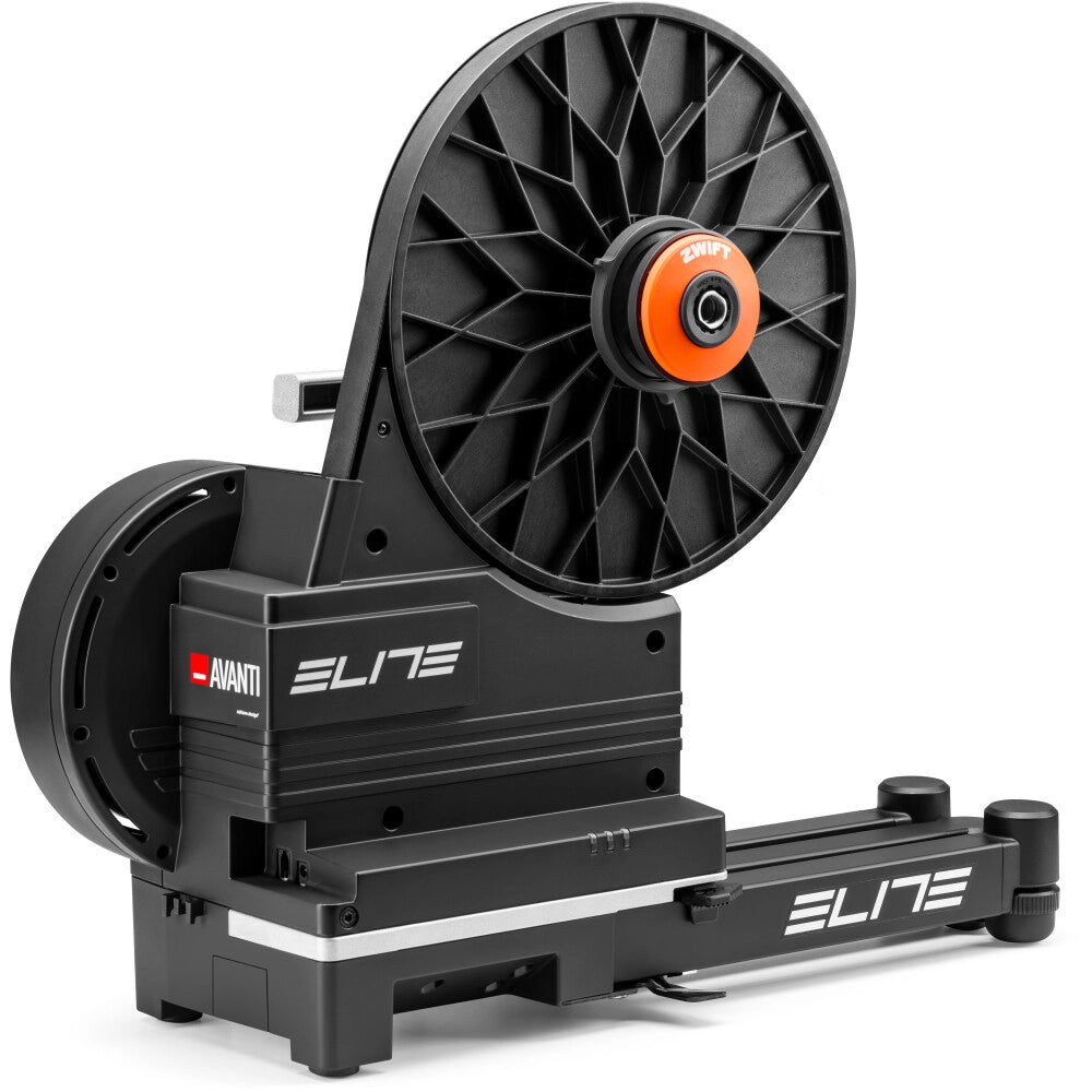 Elite Avanti avec roue libre Zwift et home trainer à rouleaux Click
