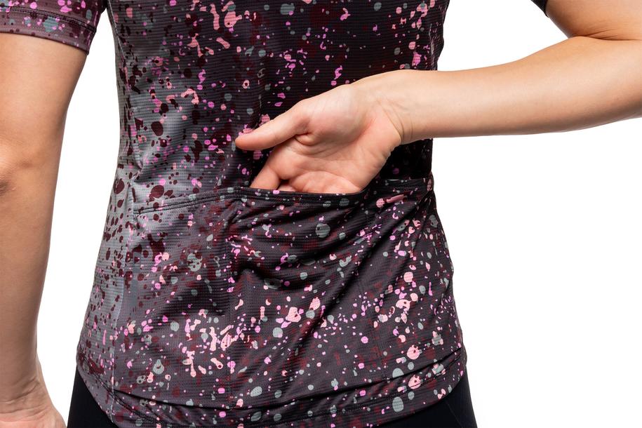 Cube WS Maillot CMPT Sprinkle manches courtes vert