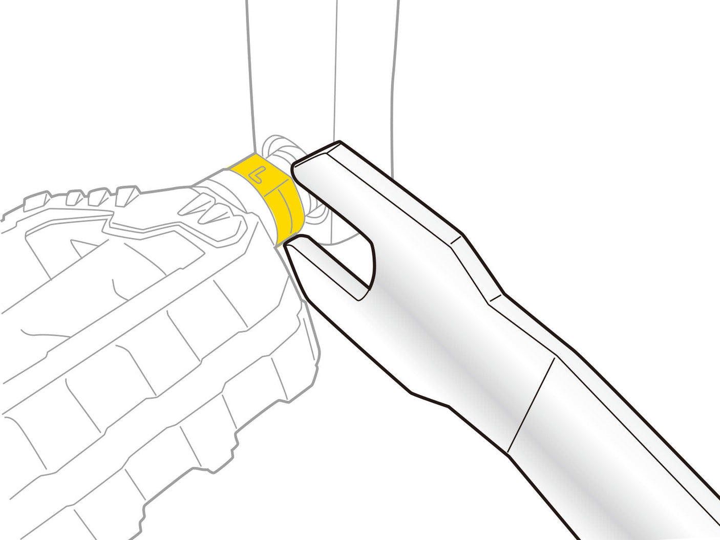 Clé à pédale Topeak 15mm