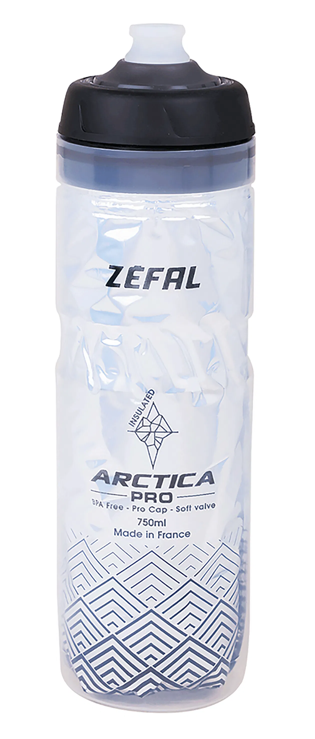 Zefal Arctica Pro 55 Gourde Thermo 550ml argent/noir