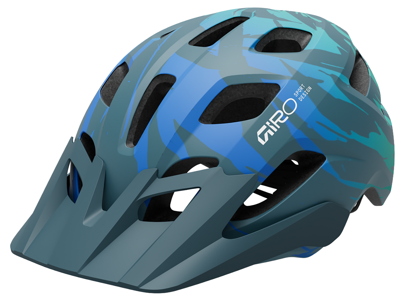 Giro Tremor Child casque enfant mat bleu tranchée