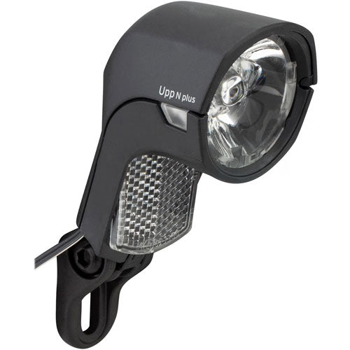 Busch + Müller Lumotec Upp N Plus Phare avant noir/transparent