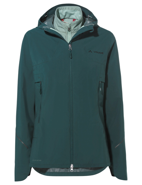 VAUDE Women's Yaras 3in1 Veste verte