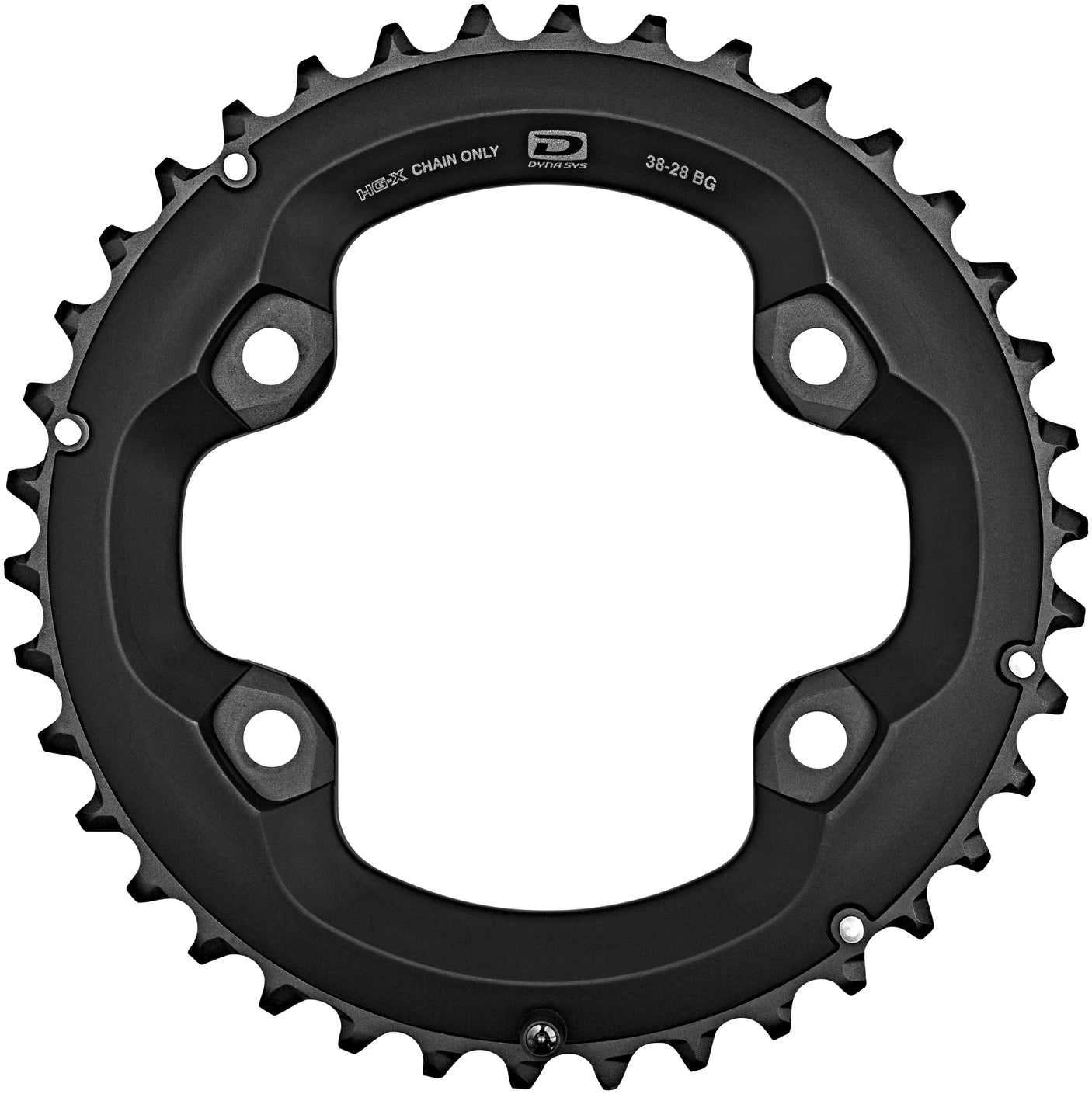 Shimano Deore FC-M6000-2 plateau 10 vitesses BG noir