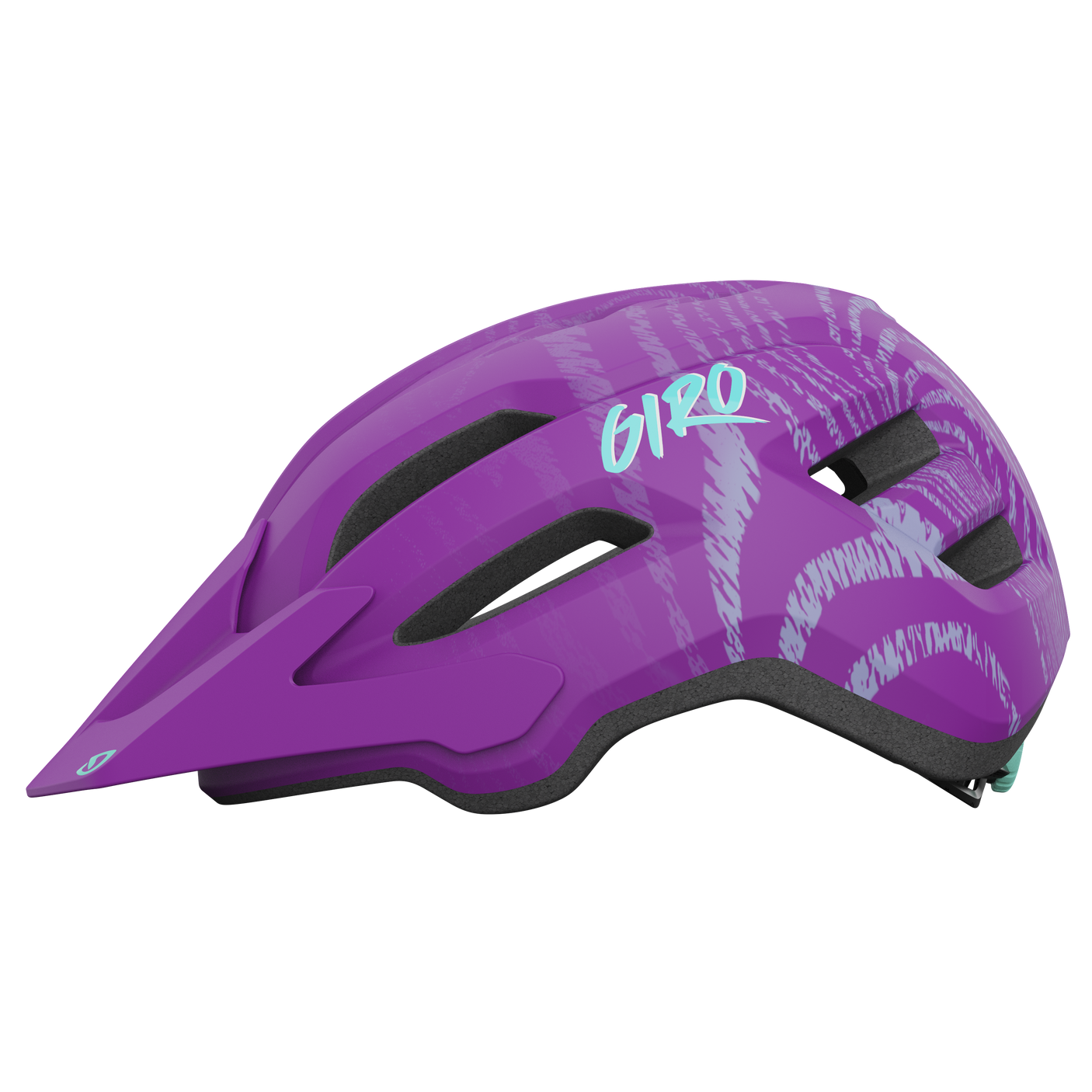 Giro Fixture II Y casque mat violet ripple