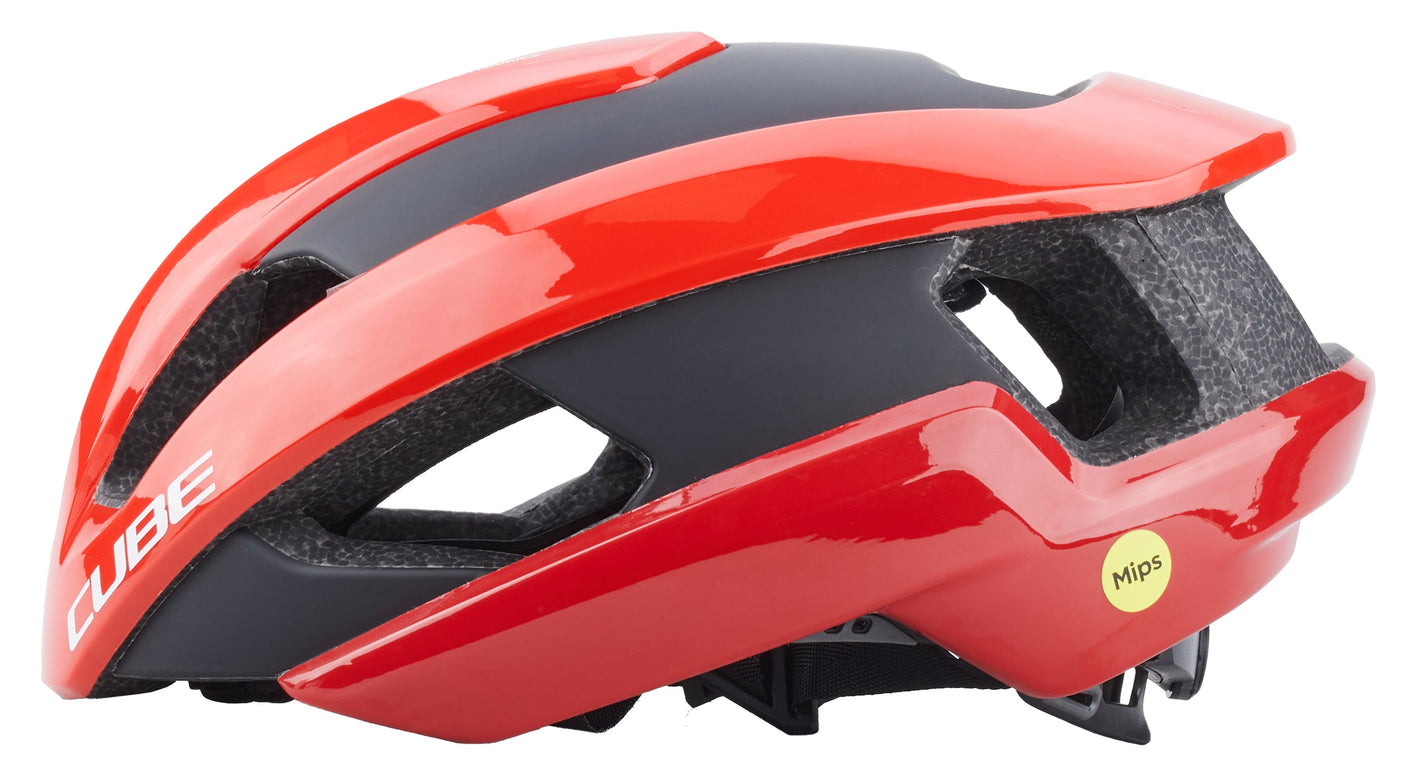 CUBE Casque HERON rouge