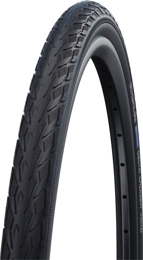 Schwalbe Delta Cruiser Active K-Guard pneu à tringle rigide 26x1 3/8" noir