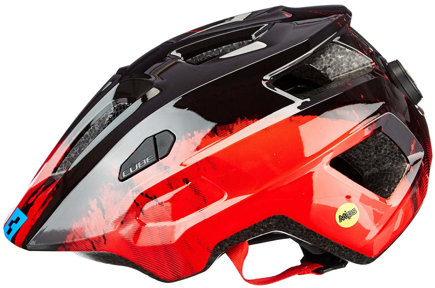 CUBE Casque TALOK enfant rouge