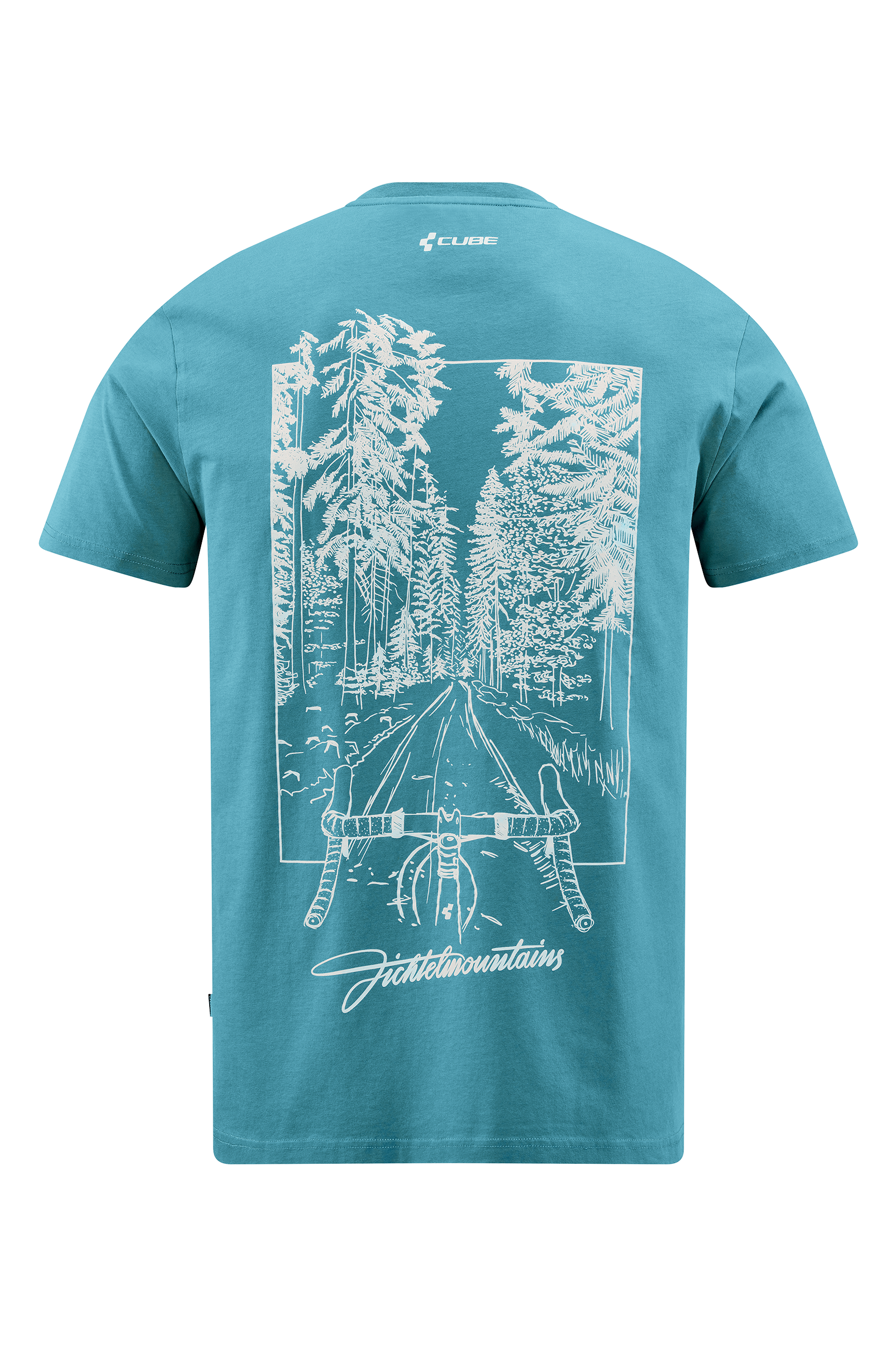 CUBE T-shirt organique Fichtelmountains GTY FIT