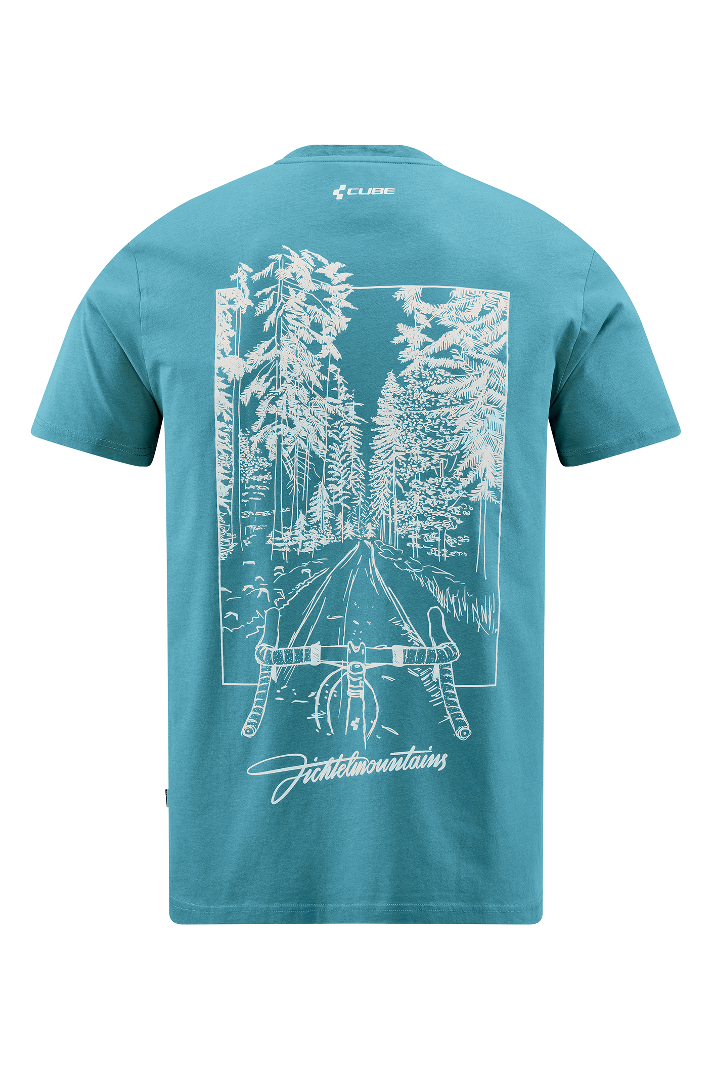 CUBE T-shirt organique Fichtelmountains GTY FIT